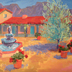 Old Adobe with Olive Tree